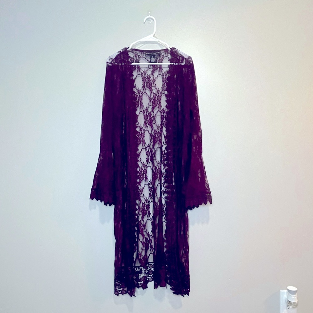 Dark Purple Kimono
